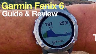 Garmin Fenix 6 InDepth Review For Hiking amp Outdoors  HikingGuycom [upl. by Atokad863]