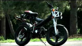 Sachs MadAss 50cc Motorcycle Demo [upl. by Nosnek]