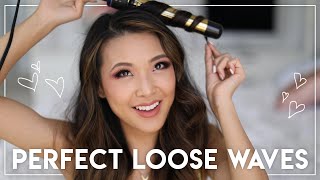 HOW TO CURL YOUR HAIR  InDepth Curling Wand Tutorial [upl. by Brazee814]