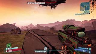 Borderlands 2  How to Solo Terramorphous as Zero in 2 minutes using Sniper [upl. by Trescott686]