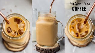 HOW TO MAKE ICED COFFEE QUICK AND EASY RECIPE [upl. by Comfort]