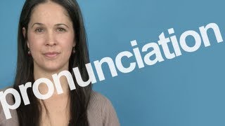 How to Pronounce PRONUNCIATION in American English [upl. by Laenaj]