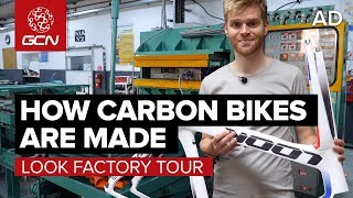 How Are Carbon Fibre Bikes Made  LOOK Cycle Factory Tour [upl. by Jose]