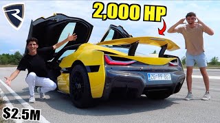 FULL SEND In The New Rimac Nevera 2000hp Electric Hypercar Reactions [upl. by Roath1]