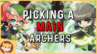 Picking A Main  All Archer Classes  MapleStory 2022 Post Destiny [upl. by Deyes]