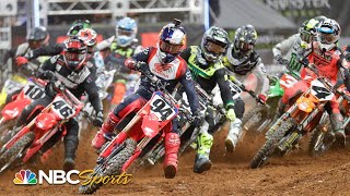 Supercross Round 2 at Houston  EXTENDED HIGHLIGHTS  11921  Motorsports on NBC [upl. by Corri113]