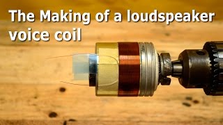 The Making of a loudspeaker voice coil [upl. by Pease]