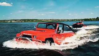 Insane amphibious car and quad Watercar and Quadski [upl. by Haizek]