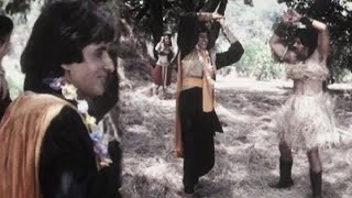 Shooting Of Toofan 1989  Amitabh Bachchan  Flashback Video [upl. by Neelyahs]