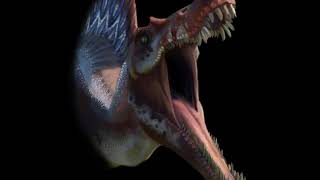 Spinosaurus Aegyptiacus Sounds JP [upl. by Oelgnaed480]