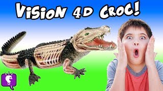 Science Lab HobbyPig Builds a 4D Crocodile Toy [upl. by Tansy257]