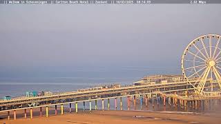 Live Scheveningen Noord Boulevard en Beach Camera [upl. by Ortrud]