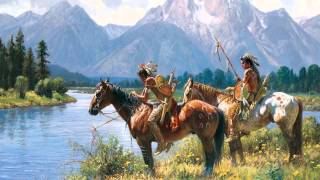 Native American Traditional Lakota Music [upl. by Ylen378]