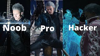 Devil May Cry 5  All Character Transformations Dante V Nero Vergil DMC5 2019 [upl. by Eelarual]