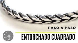 💥Paso a paso PULSERA DE PLATA Clases de Joyería 💎 [upl. by Indnahc]