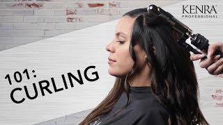 101 Curling Hair  Kenra Professional [upl. by Cybill515]