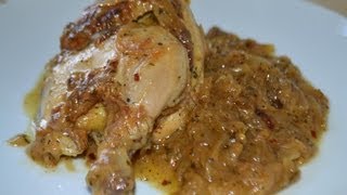 Poulet Yassa oignon caramélisé  Cuisine Sénégalaise [upl. by Einnoj]