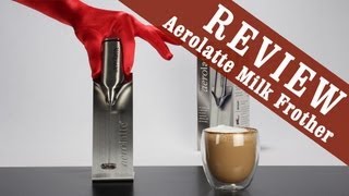 Aerolatte Milk Frother  Exclusive Review [upl. by Yerahcaz]