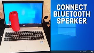 How to Connect Bluetooth Speaker to Laptop [upl. by Canute]