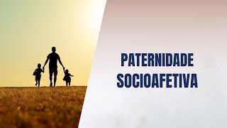 Paternidade socioafetiva [upl. by Thoma]