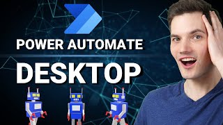 🤖 How to use Microsoft Power Automate Desktop  Full tutorial [upl. by Marilla]