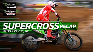 2022 Monster Energy Supercross Race Recap Salt Lake City [upl. by Fidele]