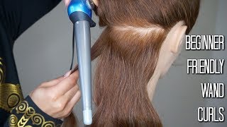 How to Use a Curling Wand for Beginners In depth [upl. by Kidd11]