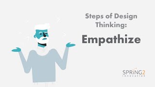 Design Thinking Step 1 Empathize [upl. by Nosreme]