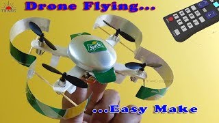 How To Make Remote Control Drone Helicopter at Home  100 fly [upl. by Ynove]