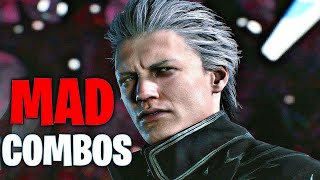 Devil May Cry 5 Special Edition Vergil Combos Mad [upl. by Sihun]