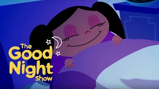 The Good Night Show Kids Songs 2014 SnoozeAThon with Nina and Star  Universal Kids [upl. by Atiuqad]