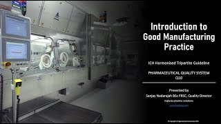 An Introduction to Good Manufacturing Practice  Pharmaceutical and Biotechnology Industry [upl. by Messing]