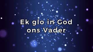 Hillsong Ek glo  Afrikaans Lyrics [upl. by Eeryk]