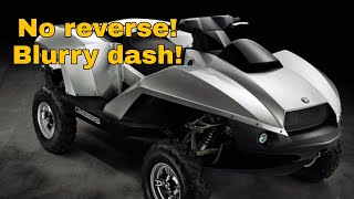 Quadski Reverse Motor Failure and Blurry Dash Digital Repair [upl. by Sillig]