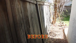 How to Fix a Leaning Fence [upl. by Ycrep]