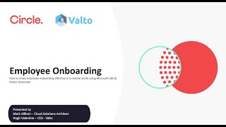 Streamline Employee Onboarding with Microsoft 365 [upl. by Airetnohs]