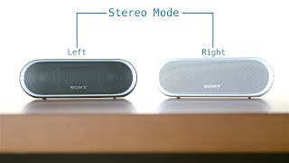 How to Set Stereo Pairing on Sony Speakers With Sound Demo [upl. by Candice]