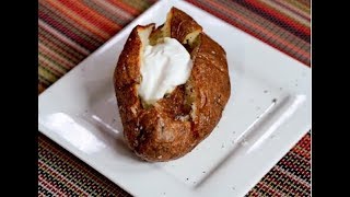 Chef Jeff makes delicious quotEnglish Jacketquot baked potatoes [upl. by Yrrap13]