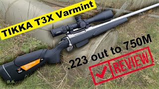 Tikka T3X Varmint 223 Review [upl. by Michaeline916]