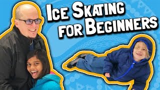 How to Ice Skate  Lessons for Beginners  Kids First Time Learning Ice Skating [upl. by Llennoc411]