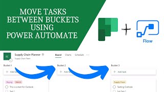 Move Planner Tasks Between Buckets using Flow Microsoft Power Automate [upl. by Sherrie]