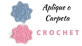 Cómo tejer Carpeta o Individual a Crochet ❤ [upl. by Malvina]