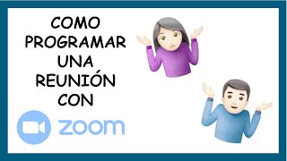 Como CREAR una REUNION en ZOOM PC TUTORIAL [upl. by Eolhc]