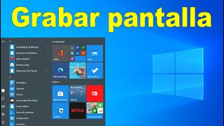 Como grabar la pantalla de tu pc [upl. by Imis]