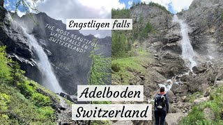 The most beautiful waterfalls of Switzerland Engstligen falls in Adelboden [upl. by Doria]