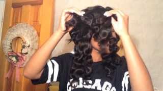 Spiral Wand Curls Hair Tutorial [upl. by Kerianne624]