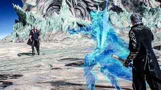 DMC5  Coatless Vergil amp Nelo Angelo DT【Mod Showcase】 [upl. by Dnesnwot]