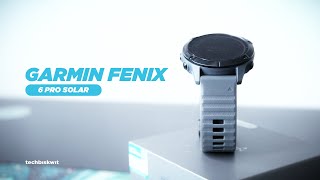 Garmin Fenix 6 Pro Solar [upl. by Auop611]