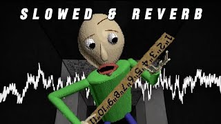 Dismissal   Baldis Basics in Funkin SLOWED amp REVERB [upl. by Atnomed]