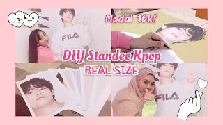 DIY STANDEE KPOP REAL SIZE  LIFE SIZE WITH BTS 💜🔥  Choi Hye Yoo [upl. by Gyasi]